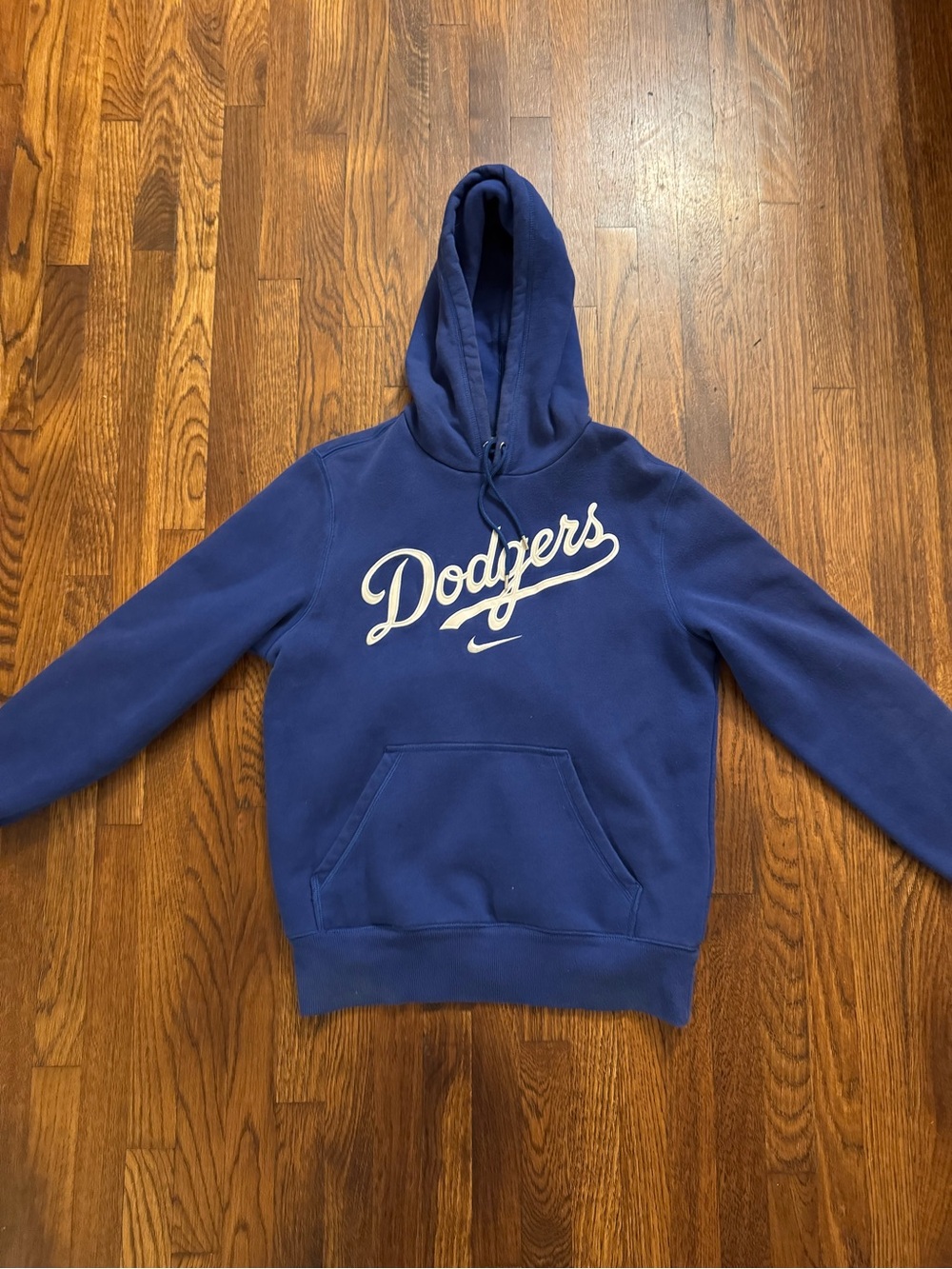 Y2K Nike dodgers center swoosh hoodie size medium
